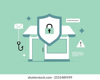 Cybersecurity awareness for small businesses focuses on data protection, secure access, email phishing. Firewalls and business security measures help safeguard sensitive information from cyber threats