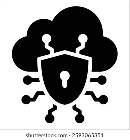 Cybersecurity Icon Element For Design