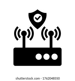 cybersecurity icon or logo isolated sign symbol vector illustration - high quality black style vector icons
