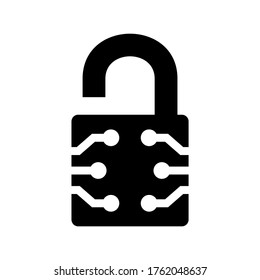 cybersecurity icon or logo isolated sign symbol vector illustration - high quality black style vector icons
