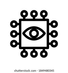 icono de ciberseguridad o logotipo símbolo de señalización aislado ilustración vectorial - iconos vectoriales de estilo negro de alta calidad
