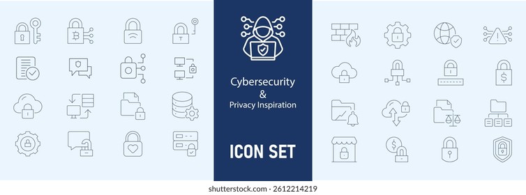 Cybersecurity and Privacy Concept: Digital Shield, Secure Data Protection, Encryption, Firewall, Privacy Protection, Technology, Online Safety, Cyber Defense