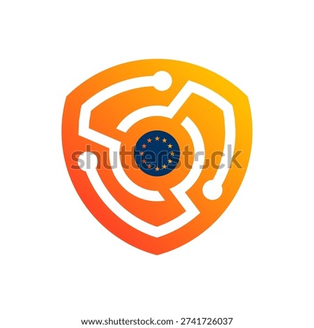 Cybersecurity shield icon symbolizing advanced digital protection, threat prevention, and trusted infrastructure. Designed for security buyers seeking enterprise-grade cyber defense solutions.