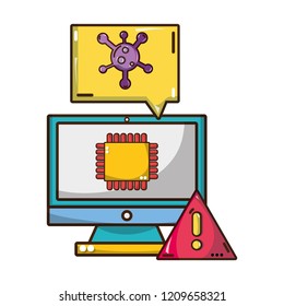 cybersecurity threat cartoon