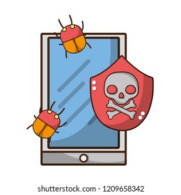cybersecurity threat cartoon