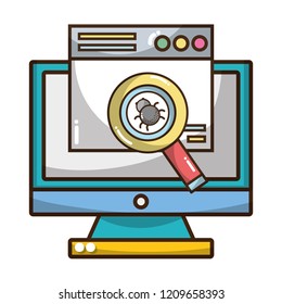 cybersecurity threat cartoon