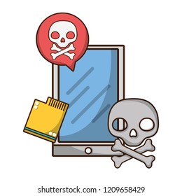 cybersecurity threat cartoon