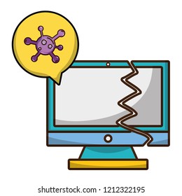 cybersecurity threat cartoon