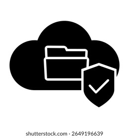 Cybersecurity vector icon. Firewall illustration sign. Web protection symbol. Cyber security web icon.