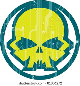 Cyberskull Stock Vector (Royalty Free) 81806272 | Shutterstock