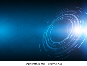 Cyberspace style, Technology abstract, hi-tech and sci-fi concept, Vector illustration background.