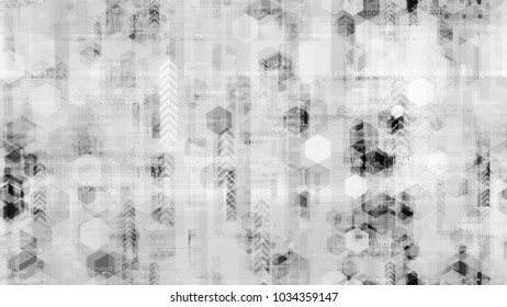 Cyberspace Virtual Communication Background. Hi Tech Global Hacker Network Texture. Abstract  Sci Fi, Scientific Pattern. Packaging, Ad Design Background.
