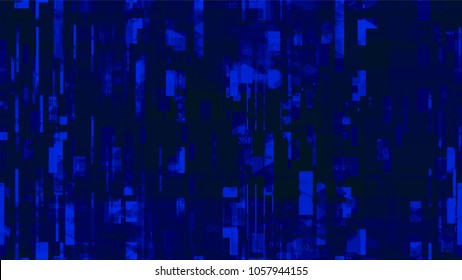 Cyberspace Virtual Communication Background. Hi Tech Global Hacker Network Texture. Scientific Futuristic Grunge Pattern. Packaging, Ad Design Background.
