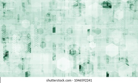 Cyberspace Virtual Communication Background. Innovation Engineering Texture. Abstract  Sci Fi, Scientific Pattern. Screen, Cover Design Background.
