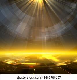 Cyberspase technology backdrop, virtual abstract network background. Vector illustration. eps 10