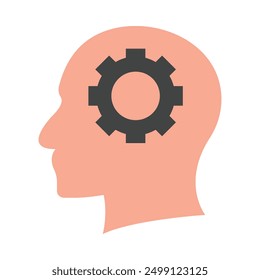 Cyborg Flat Icon Design For Personal nad Commercial Use
