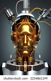 cyborg mad scientist computer graphics