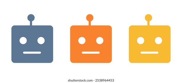 cyborg with various colors eps10