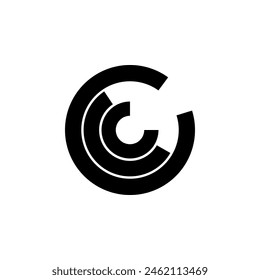 Cycle Arrow Diagram, Presentation Geometric Graph Chart flat vector icon. Simple solid symbol isolated on white background. Cycle Arrow Diagram sign design template for web and mobile UI element