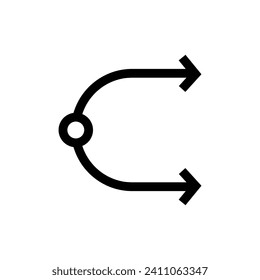 Cycle arrow icon vector template