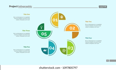 Cycle Chart with Five Elements Template