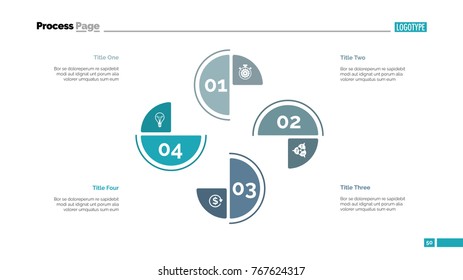 Cycle Chart Four Elements Template Stock Vector (Royalty Free ...