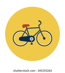 
Cycle Colored Vector Icon
