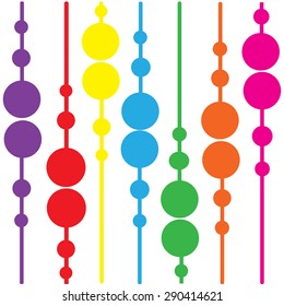 cycle colorful background abstract vector illustrator EPS10