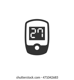 Cycle computer icon in single color. Bicycle tool monitoring speed rate average