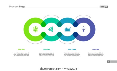 Cycle Diagram with Four Elements 