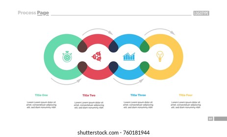 Cycle Diagram with Four Elements 