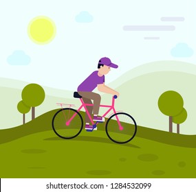 cycle flat design