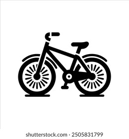 Cycle icon silhouette vector illustration design on white background.