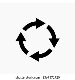 cycle icon vector