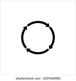 Cycle icon vector illustration symbol