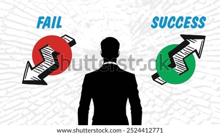 The cycle of life, embracing the fail and success, ups and downs, rises and falls.