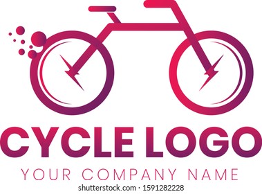 Cycle logo design vector illustration for business