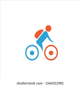 cycle logo design with white background.