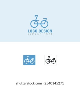 Fahrrad-Logo-Design für Ihr Unternehmen
