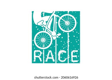 Cycle Ride T-shirt design Vector