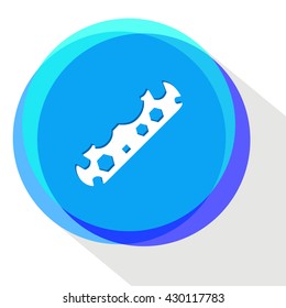 cycle spanner. Internet template. Vector icon.