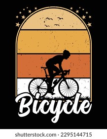 cycle T-Shirt Funny Bicycle t-shirt design vector illustration,retro vintage cycle Shirt.vintage lover.bike rider,