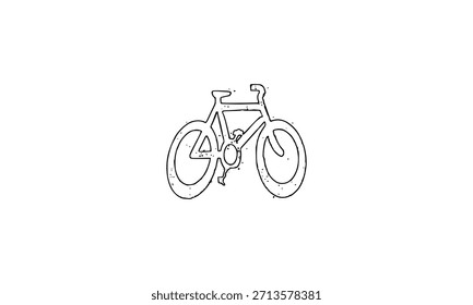 Diseño de Vector de bicicleta, Ilustración vectorial de bicicleta