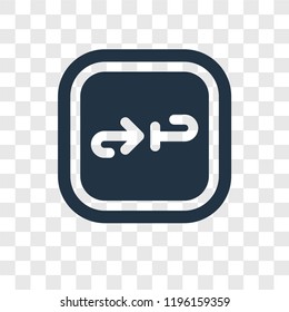 Cycle vector icon isolated on transparent background, Cycle transparency logo concept