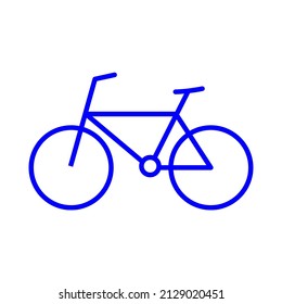 cycle vector icon sign symbol. isolated graphic illustration