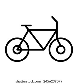 Cycle Vector Line Icon Design