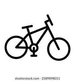 Cycle Vector Line Icon Design For Personal And Commercial Use