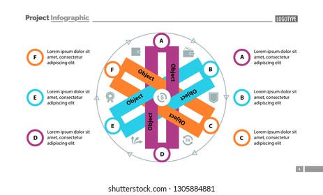 Cycled chart design. Element of chart, diagram, infographic. Concept for slide template, annual report, presentation. Can be used for topics like business, finance, money