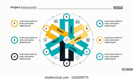 Cycled chart design. Element of chart, diagram, infographic. Concept for slide template, annual report, presentation. Can be used for topics like business, finance, money