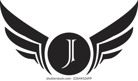 Cyclisches Alphabet-Logo von J